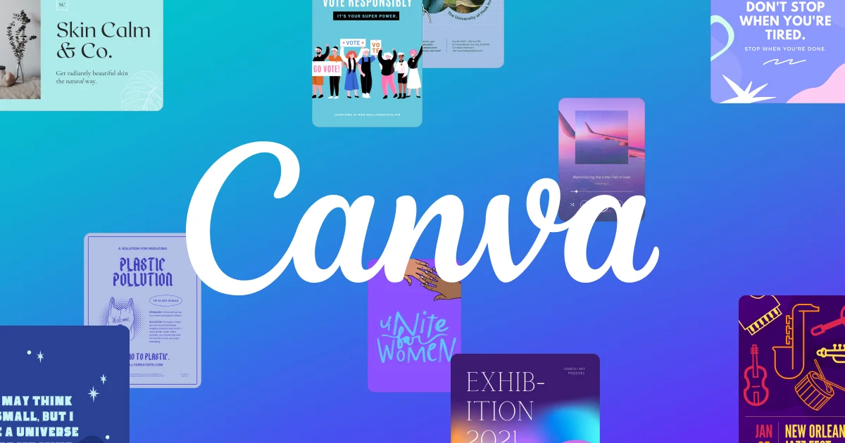 موقع Canva (تعديل الصور اون لاين فوتوشوب)