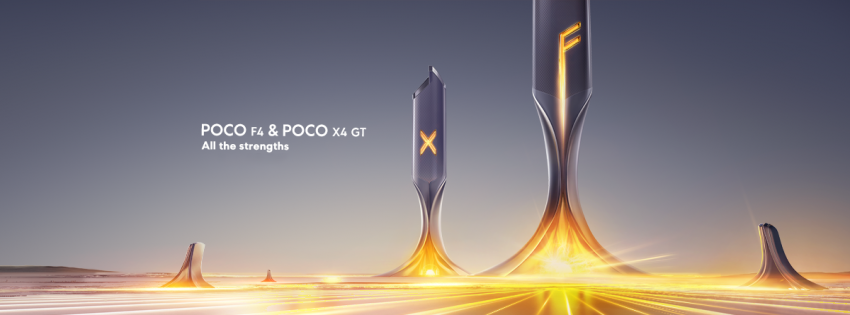شاومي تُطلق هاتفي POCO F4 و POCO X4 GT في الإمارات
