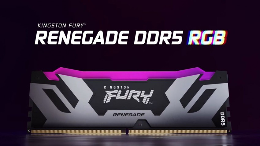 استفد من إمكانات كسر السرعة مع ذاكرة Kingston Fury Renegade DDR5
