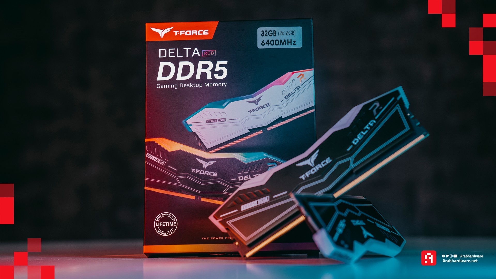  رامات T-FORCE DELTA RGB DDR5