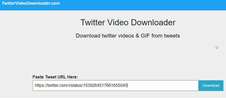  طريقة حفظ الفيديو من تويتر للاندرويد عبر موقع Twitter Video Downloader