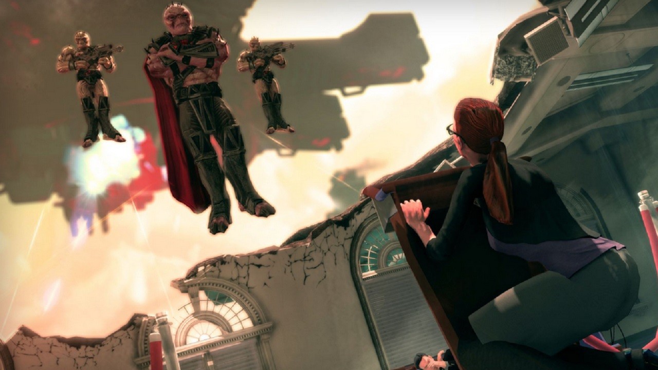 لعبة Saints Row 4 والفضائيين