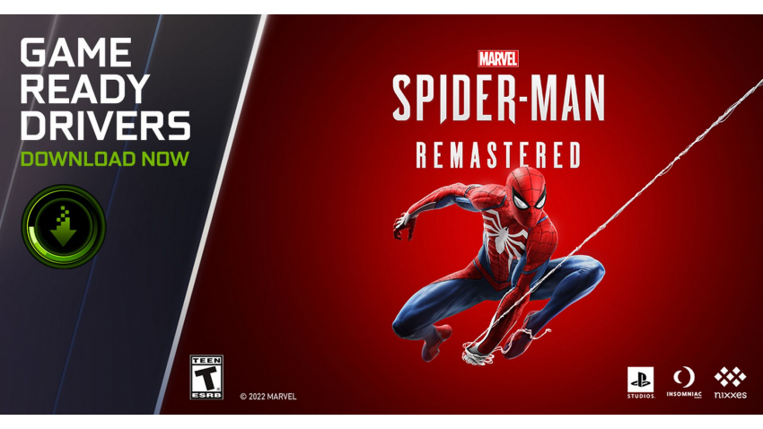 NVIDIA تُطلق تحديث بطاقتها لدعم لعبة Marvel's Spider-Man Remastered