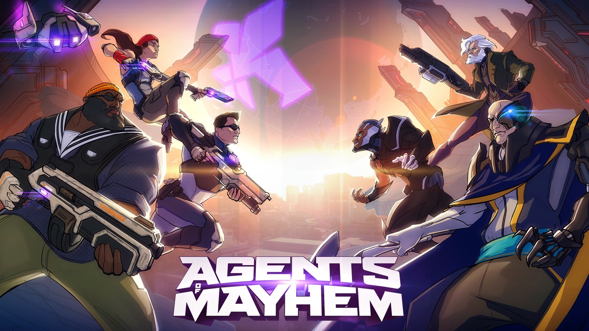 لعبة Agents of Mayhem