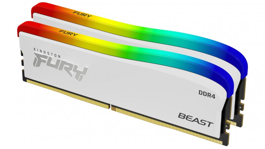 كينغستون فيوري تطلق إصدار جديد خاص من ذاكرة RGB DDR4