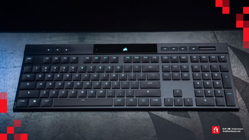 مراجعة كيبورد الجيمنج Corsair K100 Air Wireless