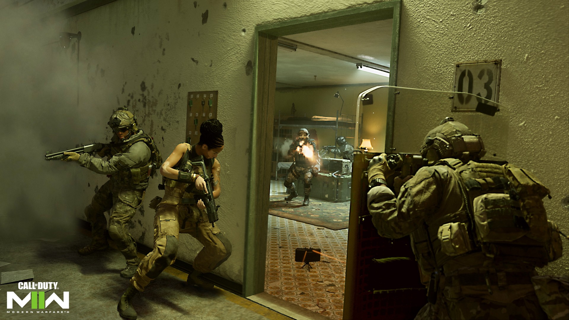 أصوات الخطوات في Modern Warfare II