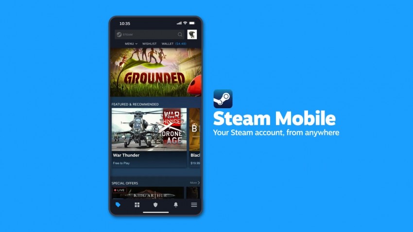 تحسينات ضخمة متوفرة الآن لتطبيق Steam على الهواتف الذكية