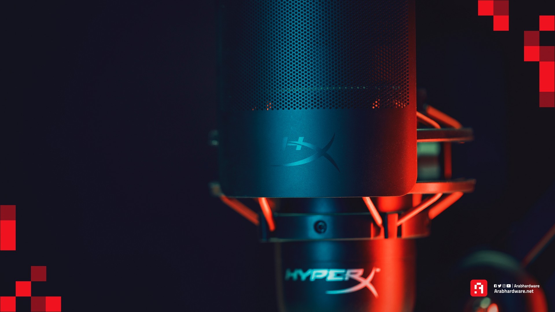 ميكروفون HyperX ProCast XLR مع البوب فلتر