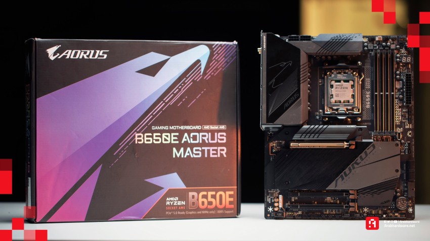 مراجعة اللوحة الأم Gigabyte B650E AORUS Master
