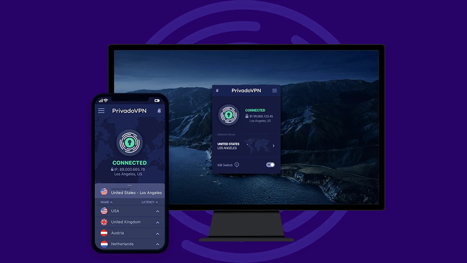 برنامج PrivadoVPN (تحميل أفضل برنامج vpn)