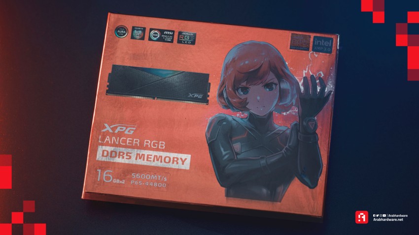 مراجعة الرامات XPG LANCER DDR5 5600 Mhz