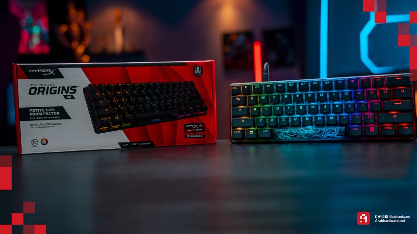مراجعة كيبورد الجيمينج HyperX Alloy Origins 60