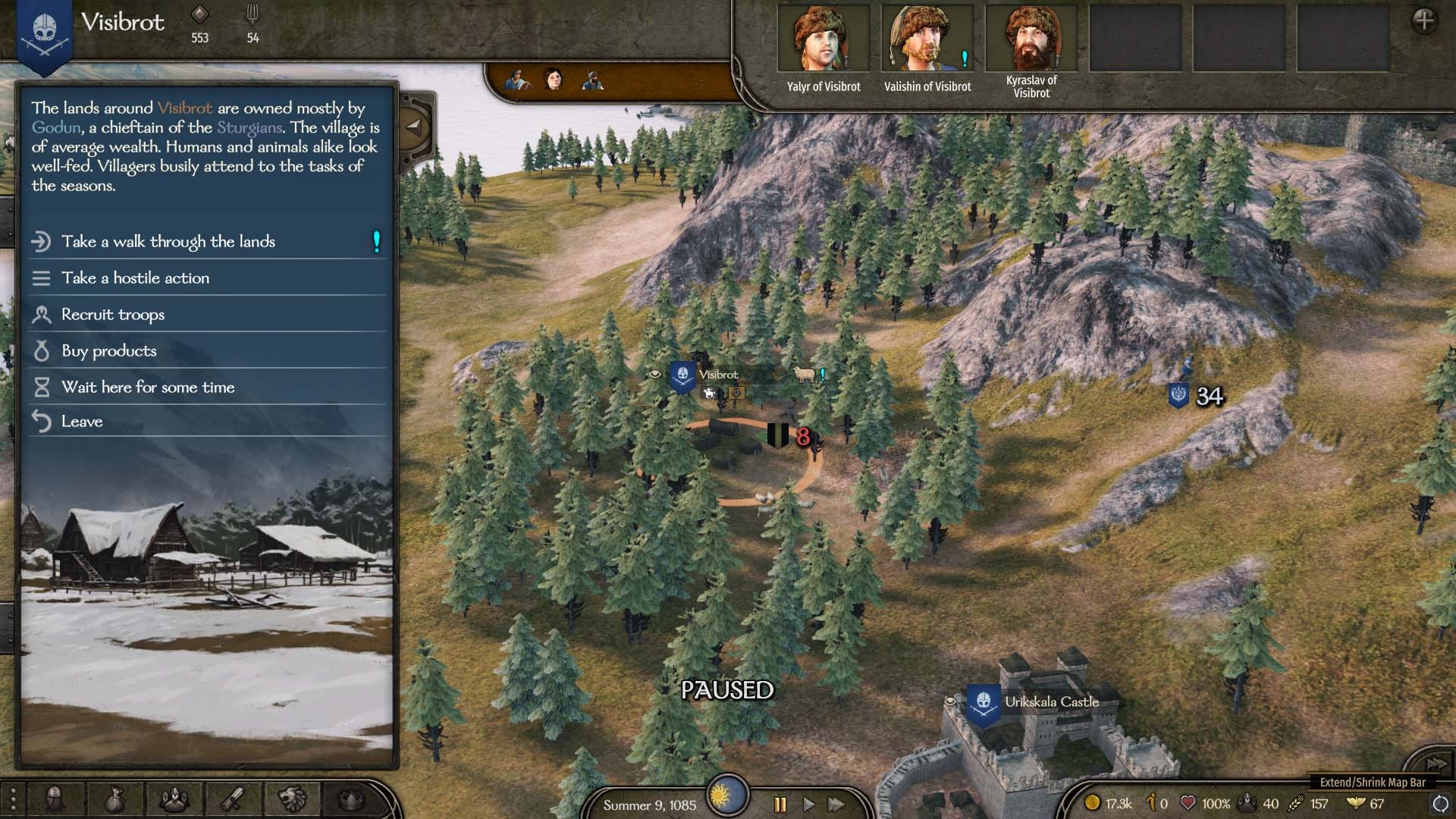 دليل شروحات لعبة Mount and blade bannerlord