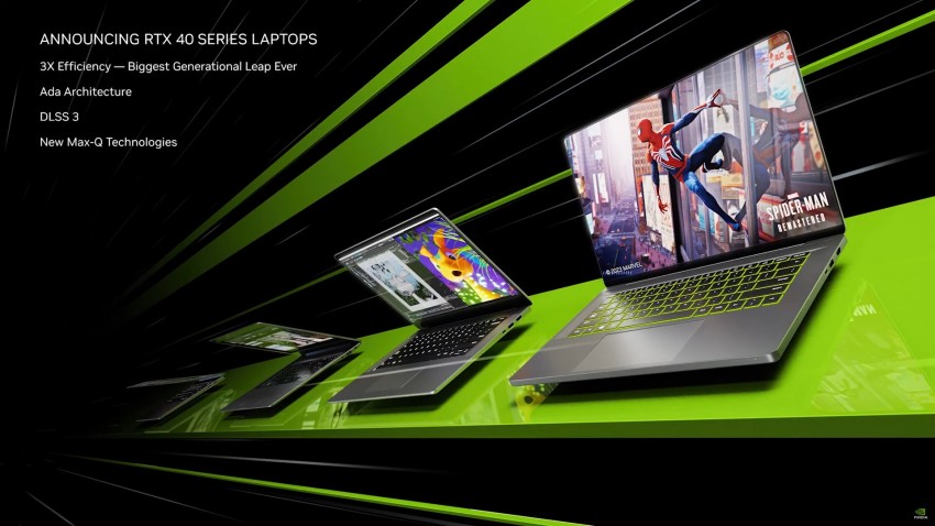 CES 2023: بطاقات NVIDIA RTX-40 وصلت لأجهزة اللاب توب!