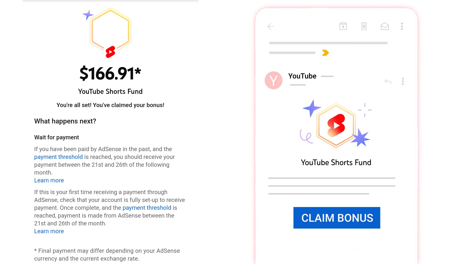 تحقيق الربح من نشر المقاطع القصير على YouTube Shorts تحقيق الربح من نشر المقاطع القصير على YouTube Shorts