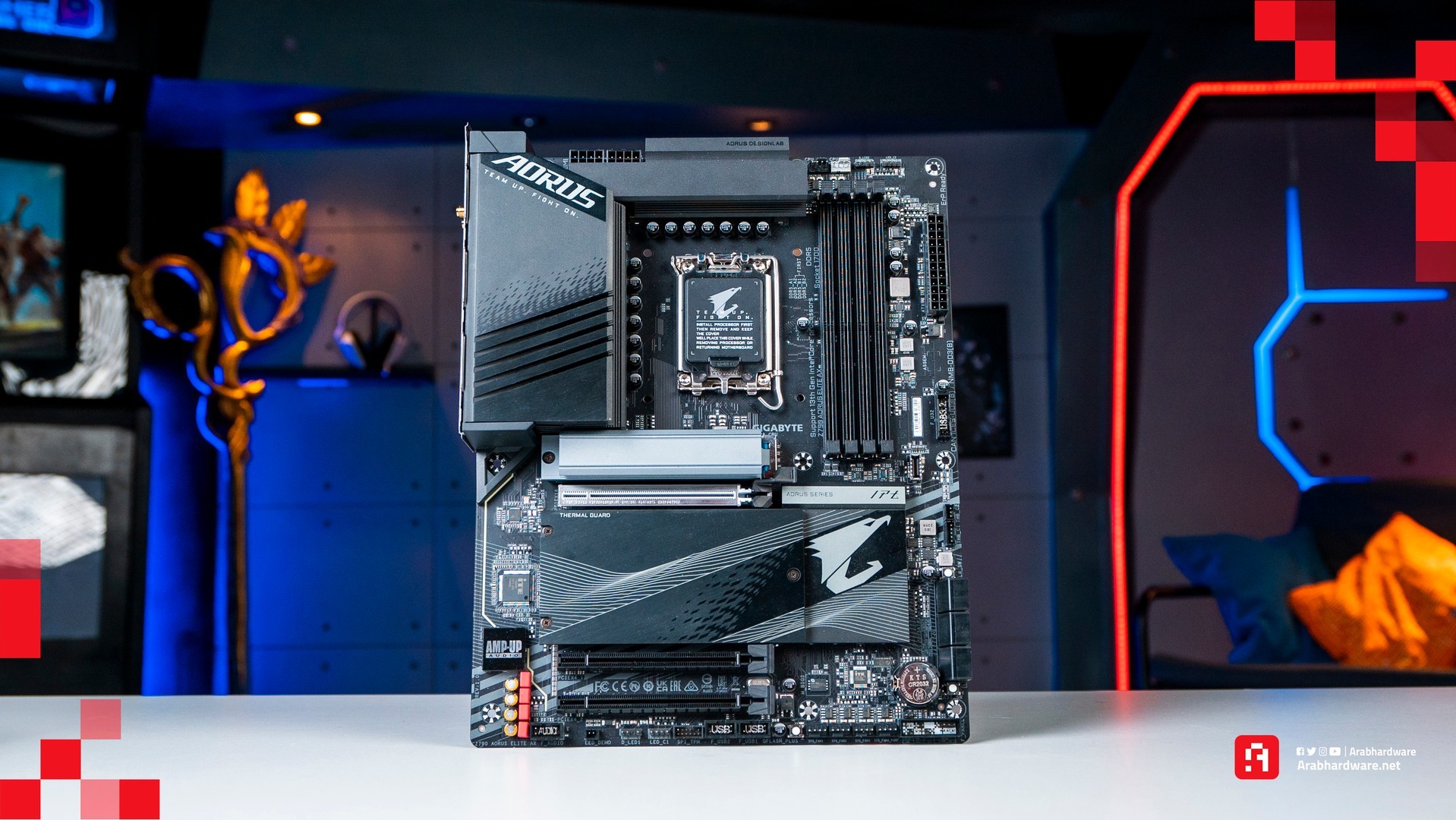 تقييم اللوحة الأم Z790 AORUS ELITE AX