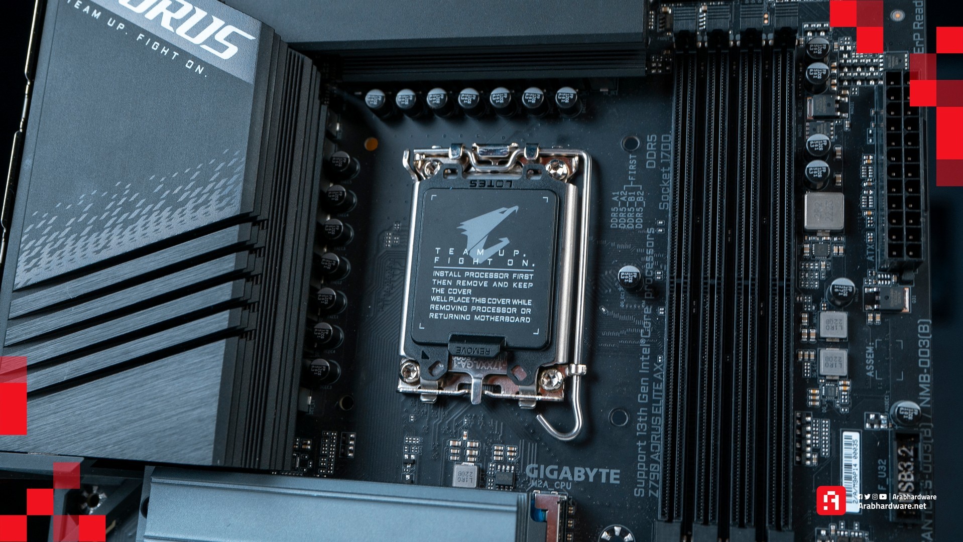 مكونات اللوحة الأم GIGABYTE Z790 AORUS ELITE AX
