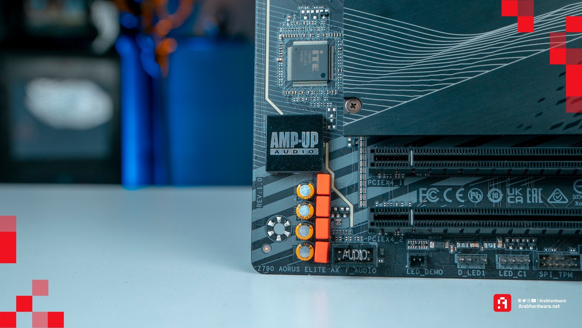 الصوت والشبكات في GIGABYTE Z790 AORUS ELITE AX