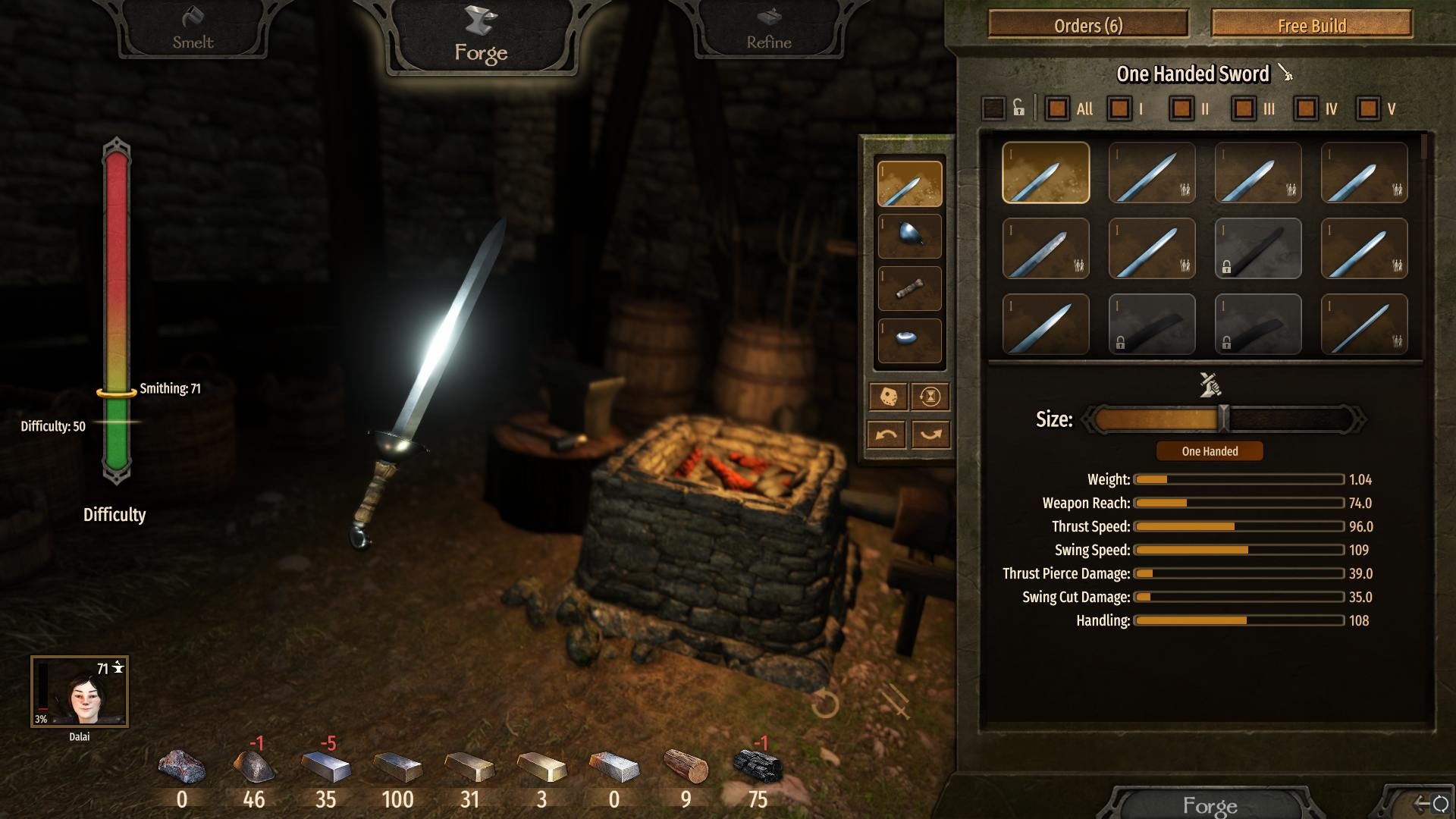 الحدادة في mount and blade bannerlord