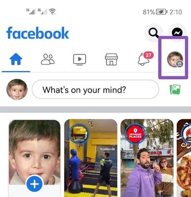 تثبيت المنشور على صفحة الفيس بوك باستخدام الهاتف الذكي