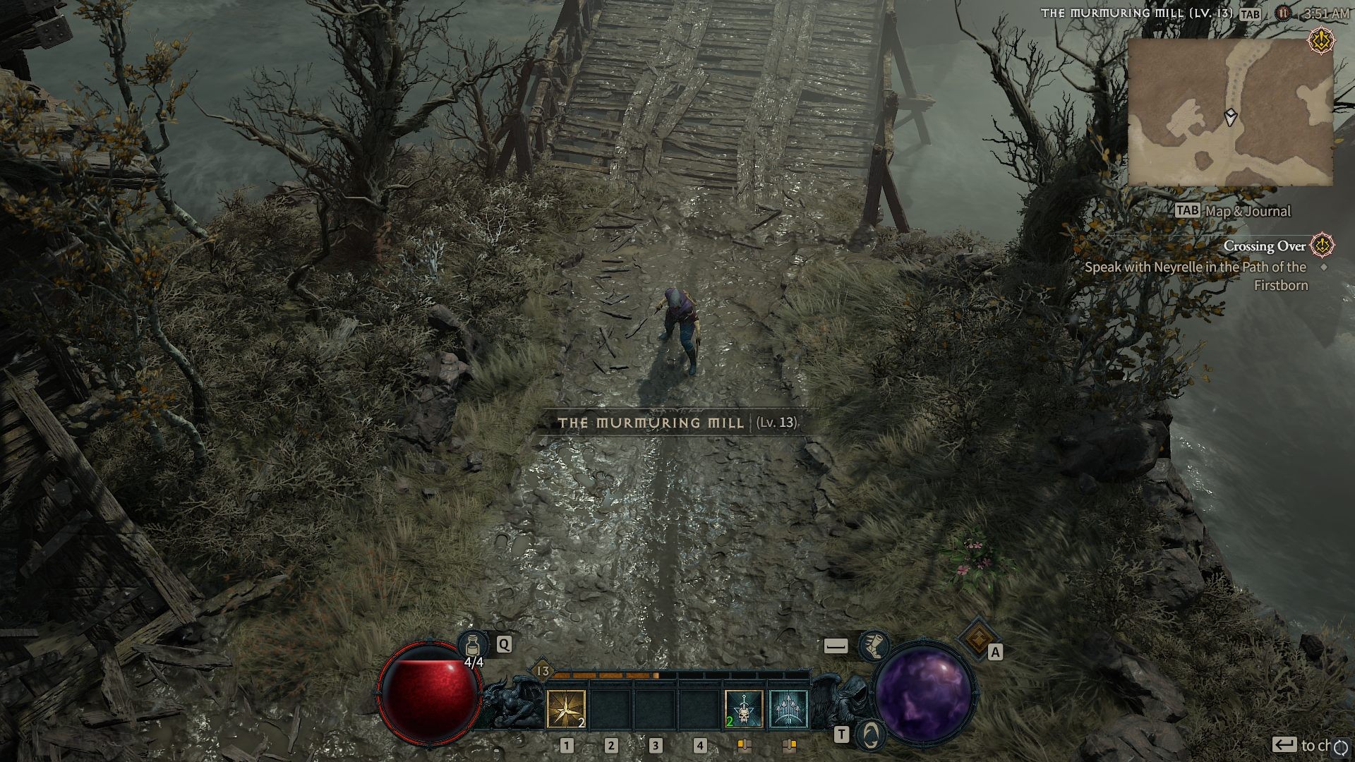 مشهد من لعبة Diablo IV