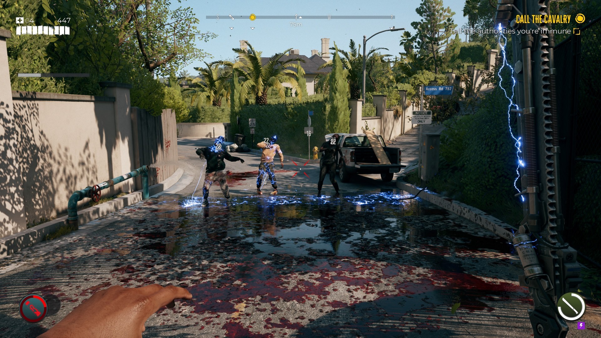 استخدام بيئة اللعب في Dead Island 2