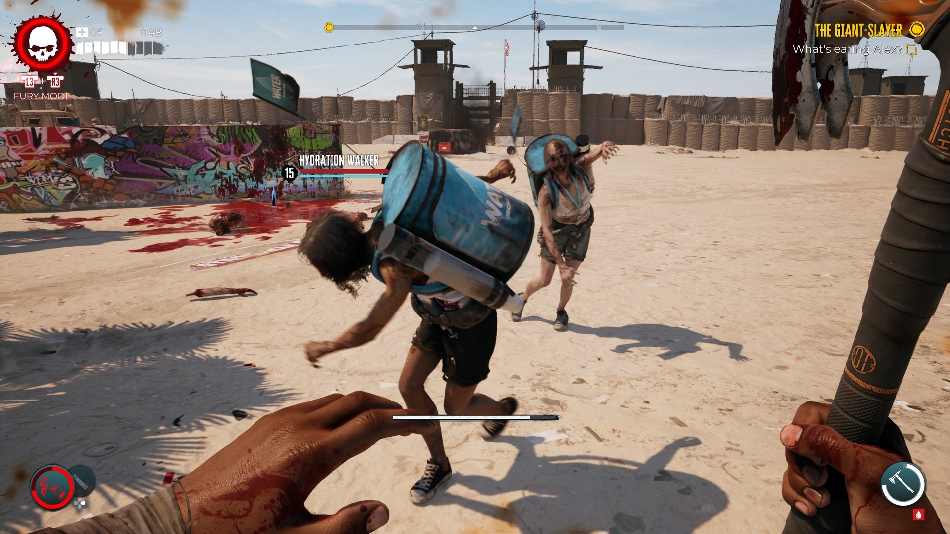 أسلوب القتال في Dead Island 2