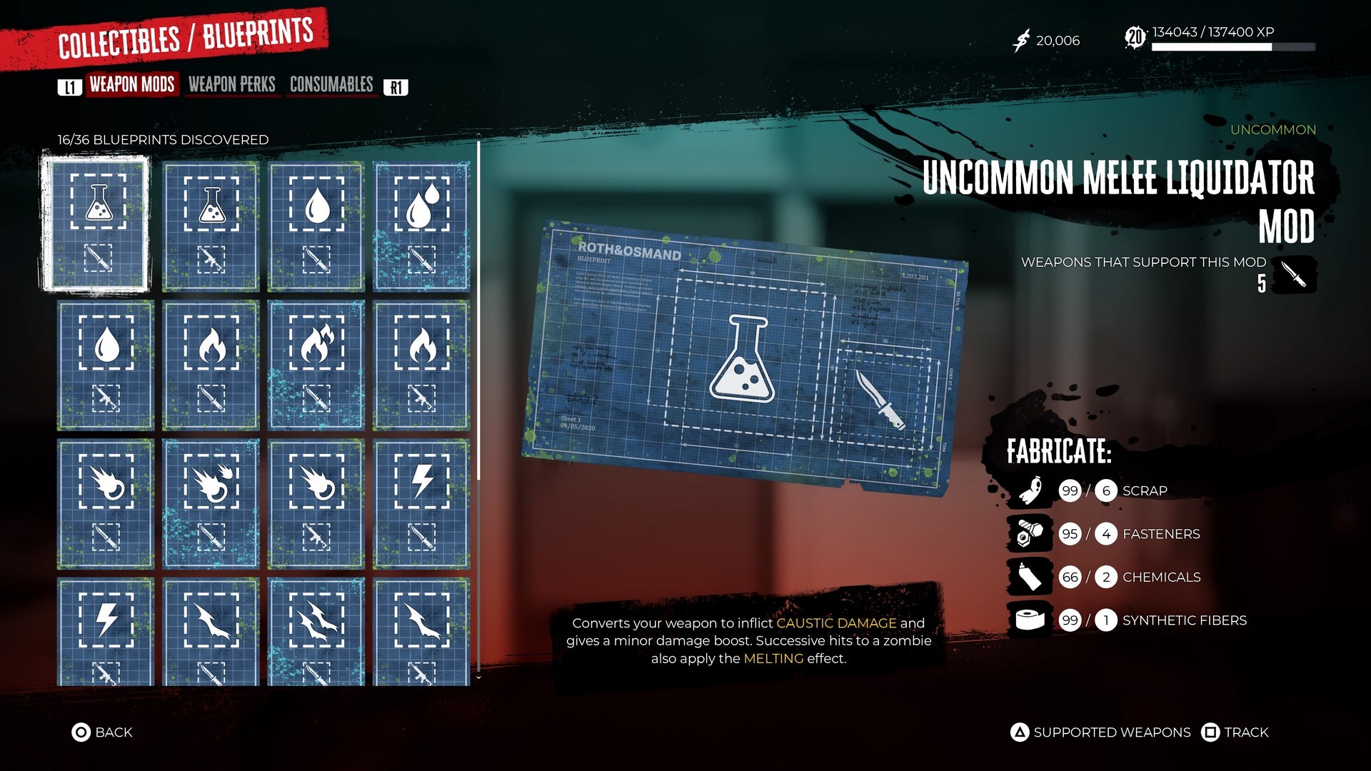 المخطوطات وسبل التعديل والتخصيص على الأسلحة في Dead Island 2