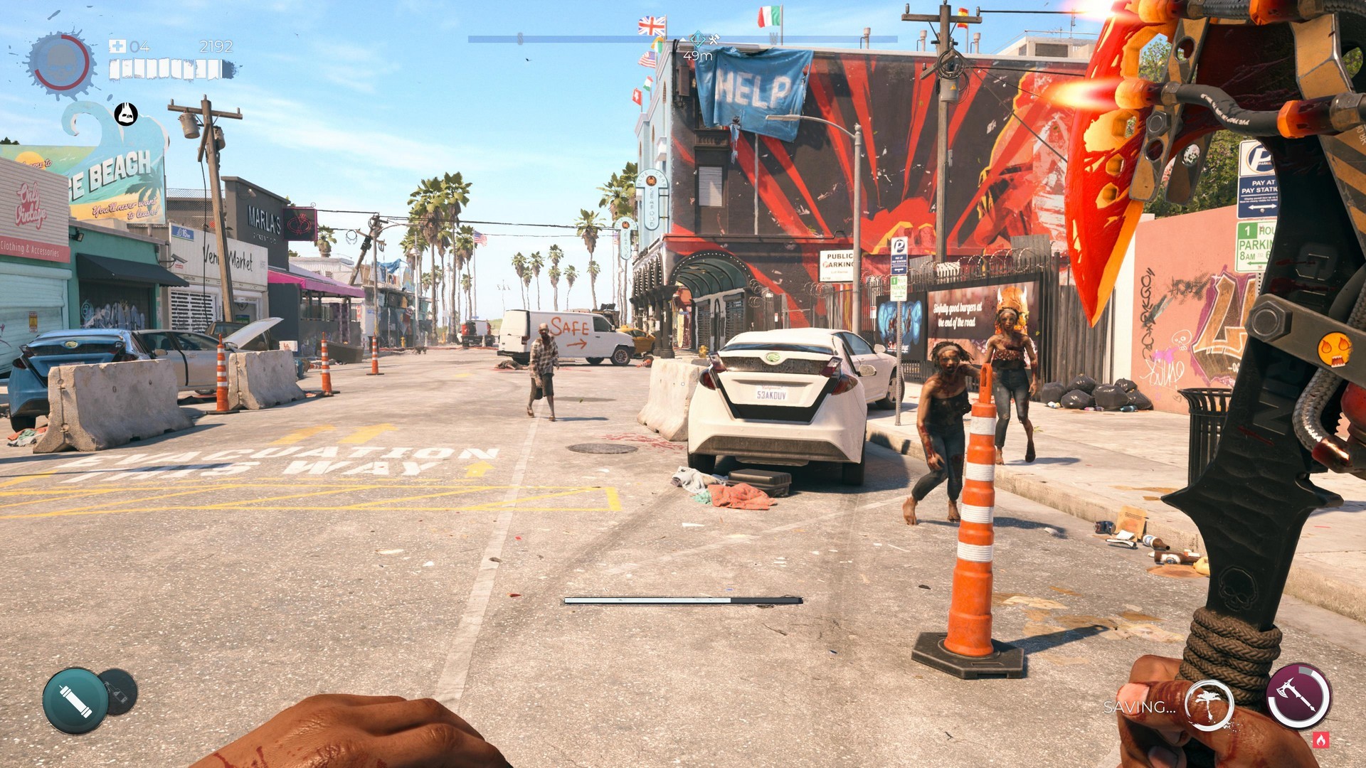 أسلوب القتال في Dead Island 2