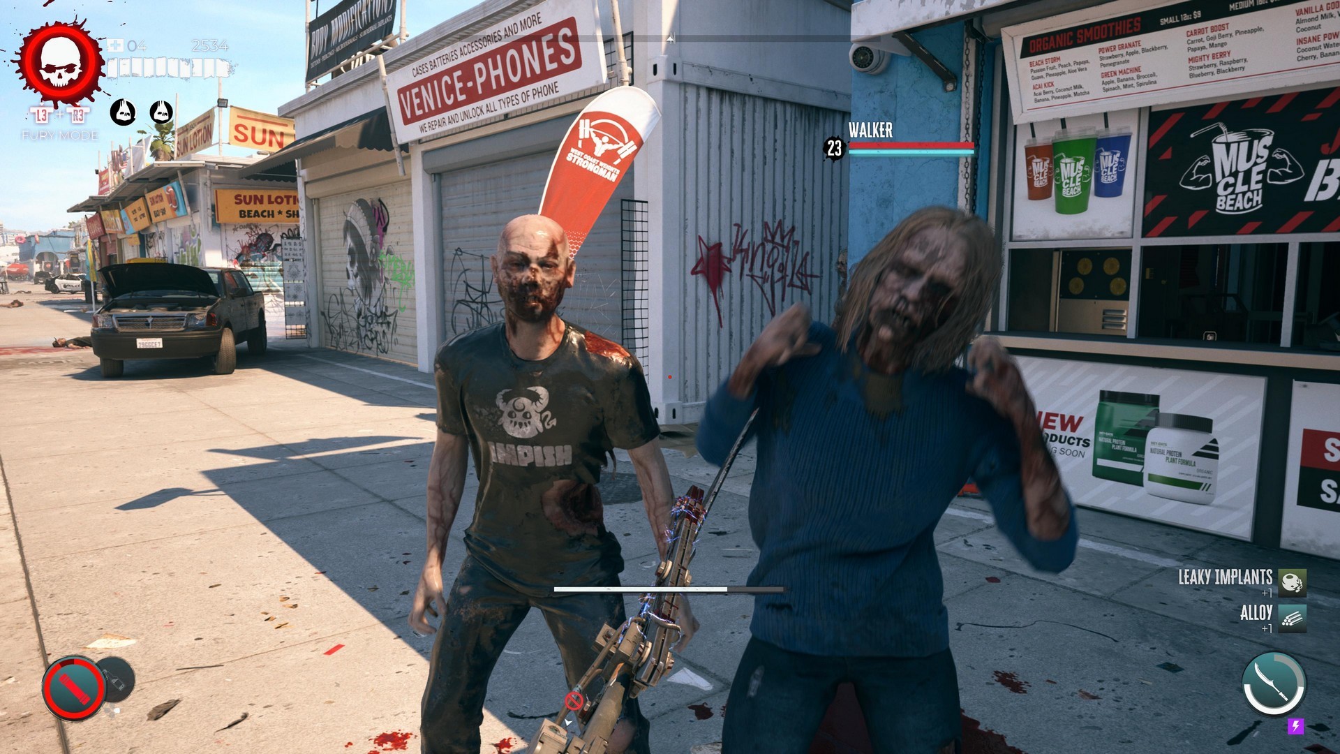 أسلوب القتال في Dead Island 2
