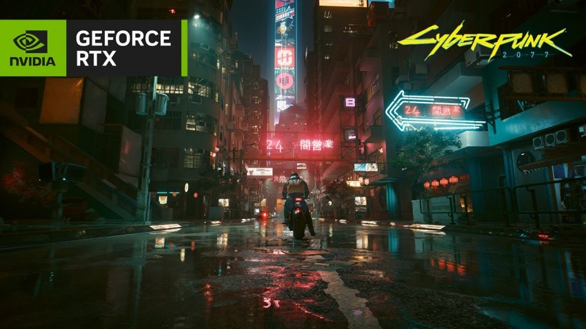 لعبة Cyberpunk 2077 تتألق بإستعراض تقنية تتبع الأشعة الجديدة!