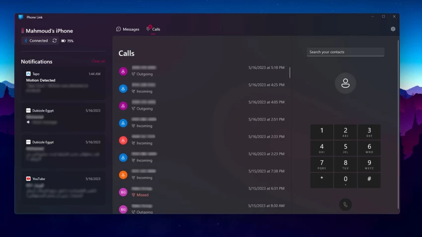 مستخدمو آيفون يمكنهم الآن ربط هواتفهم مع ويندوز 11 عبر Phone Link!