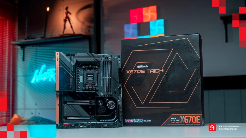 مراجعة ماذربورد ASRock X670E Taichi من أسروك