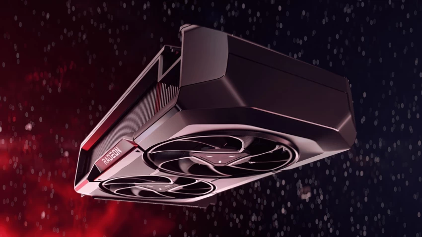كارت Radeon RX 7600 XT يظهر بالخطأً على موقع AMD الرسمي