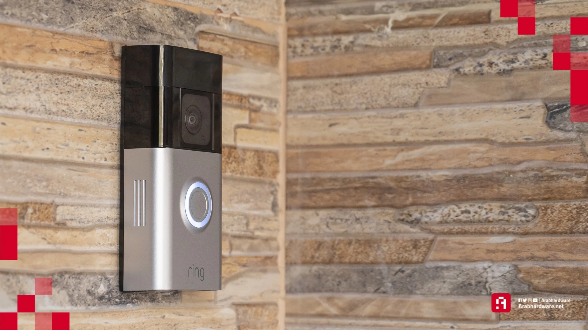 جرس الباب الذكي Ring Battery Doorbell Plus