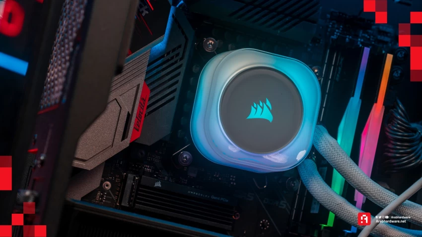 مراجعة المبرد Corsair iCUE LINK H100i RGB 240mm