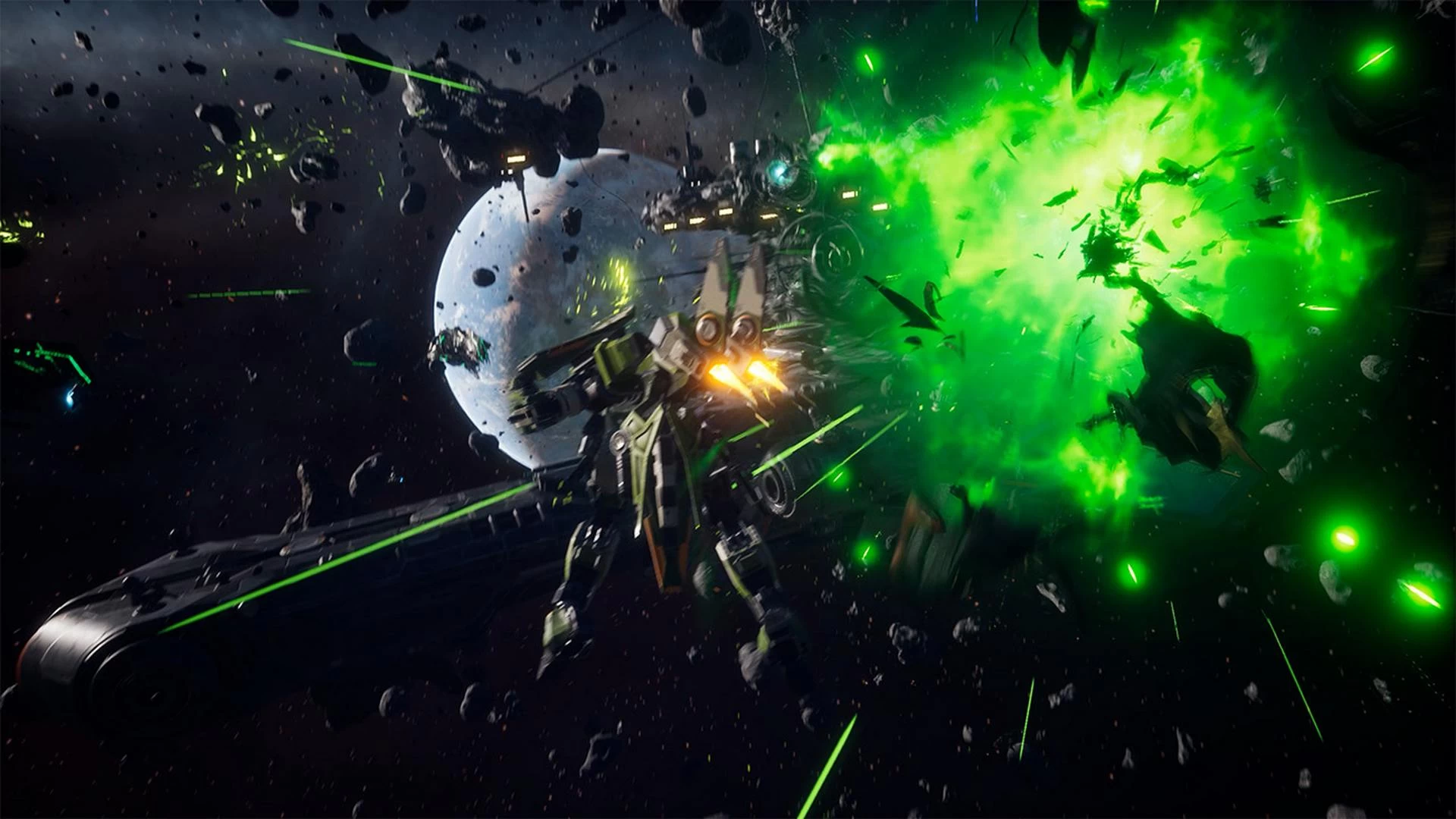 أسلوب القتال في لعبة PHANTOM GALAXIES