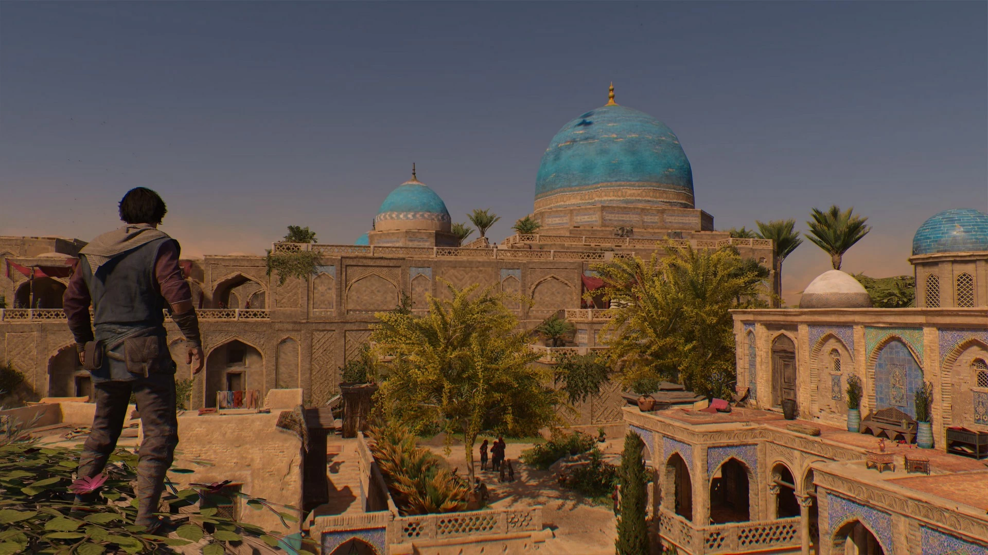 منظر المدينة داخل لعبة Assassin's Creed Mirage