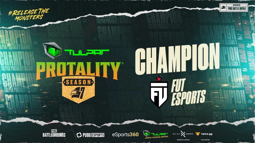 فريق FUT Esports يتوج بطلًا لبطولة TULPAR PROTALITY Season 7