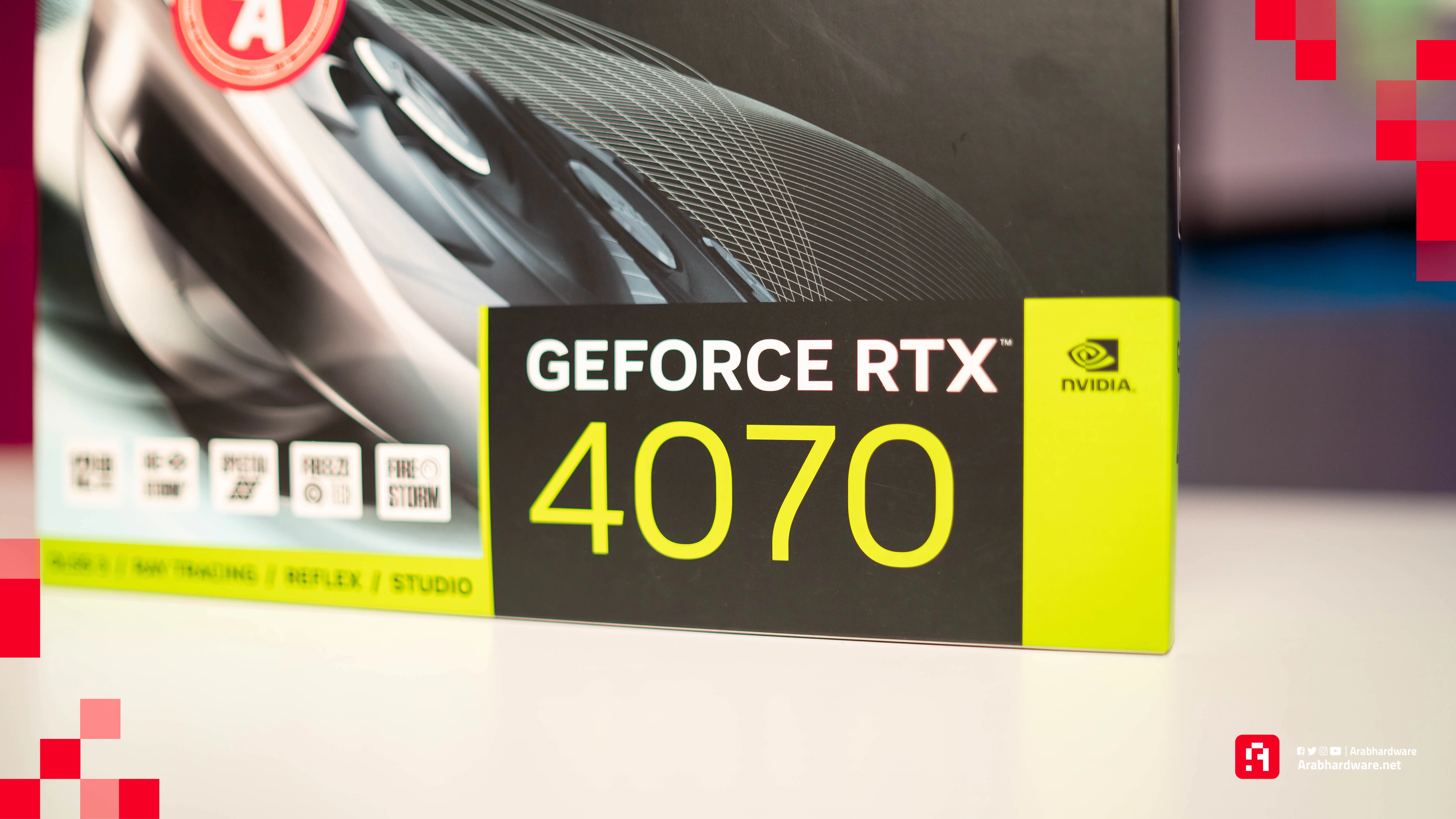 مزايا GeForce RTX 4070 من Zotac