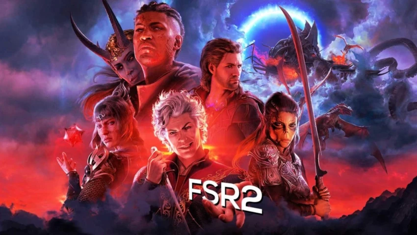 لعبة Baldur's Gate 3 تدعم الآن تقنية تعظيم الصورة FSR 2.2