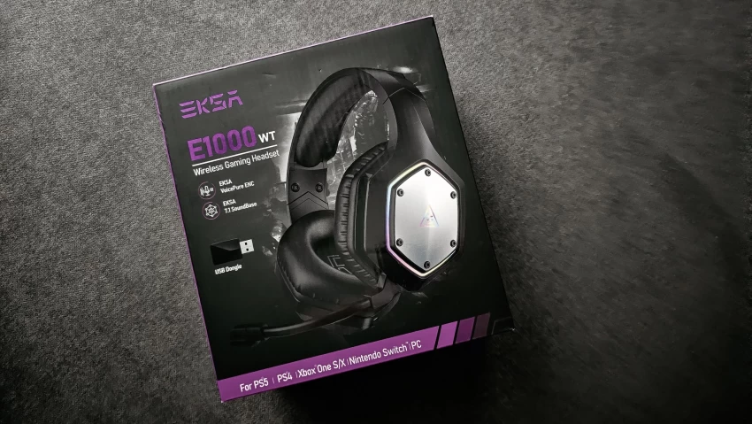 مراجعة سماعة الألعاب اللاسلكية EKSA E1000 WT True 2.4Ghz