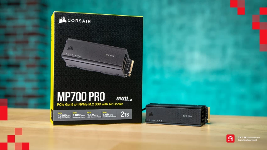 مراجعة وحدة التخزين Corsair MP700 Pro