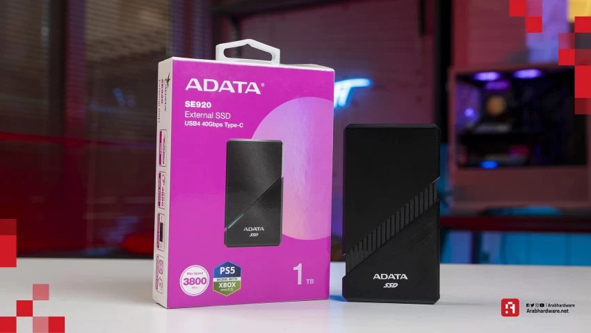 مراجعة وحدة التخزين الخارجية ADATA SE920 USB 4