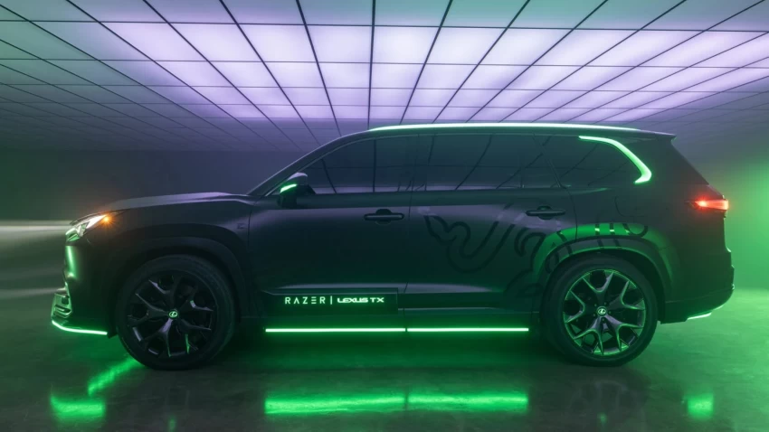 CES 24: شركة Lexus تتعاون مع Razer لإطلاق أول سيارة مُخصّصة للاعبين!