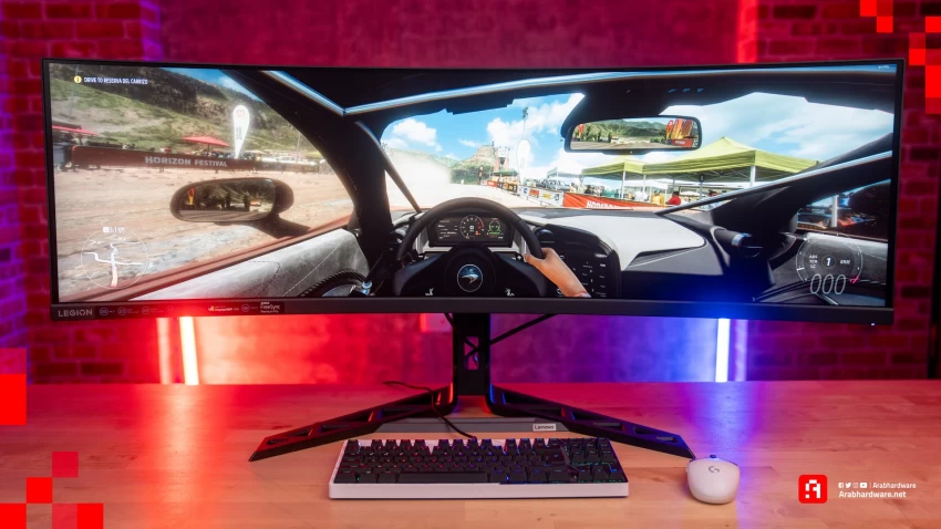 مراجعة شاشة Legion R45w-30 فائقة العرض للاعبين