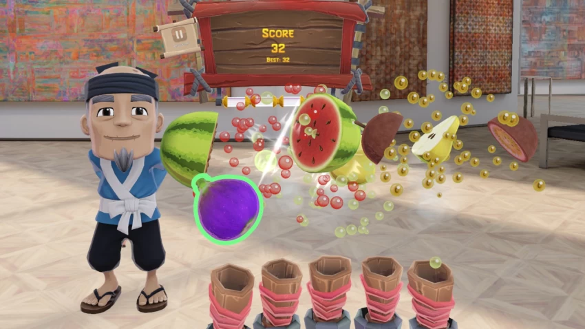 لعبة Fruit Ninja آتية للـ Apple Vision Pro في هيئة ثلاثية الأبعاد!