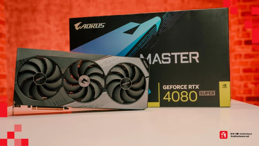 مراجعة كارت الشاشة GeForce RTX 4080 Super Aorus Master