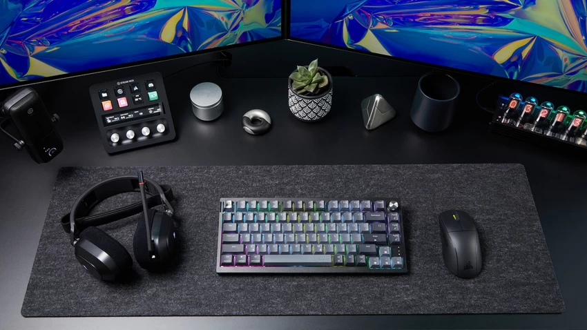 CORSAIR تطلق لوحة مفاتيح جديدة للاعبين المتحمسين بنسبة 75%